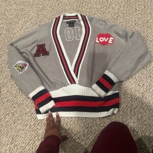 Varsity Style Cardigan